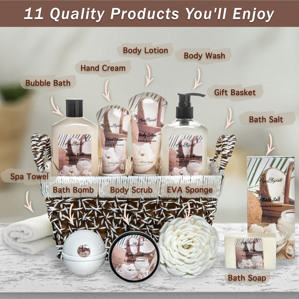 Spa Gift Baskets for Women (Set 3)