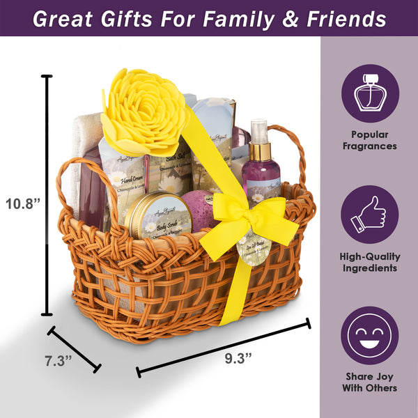 Spa Gift Baskets for Women (Set 4)
