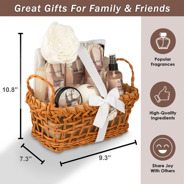Spa Gift Baskets for Women (Set 4)