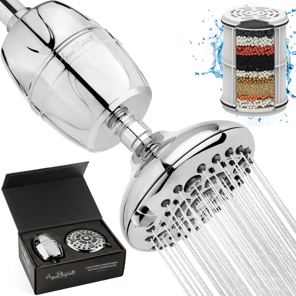 High Pressure Shower Head & Filter