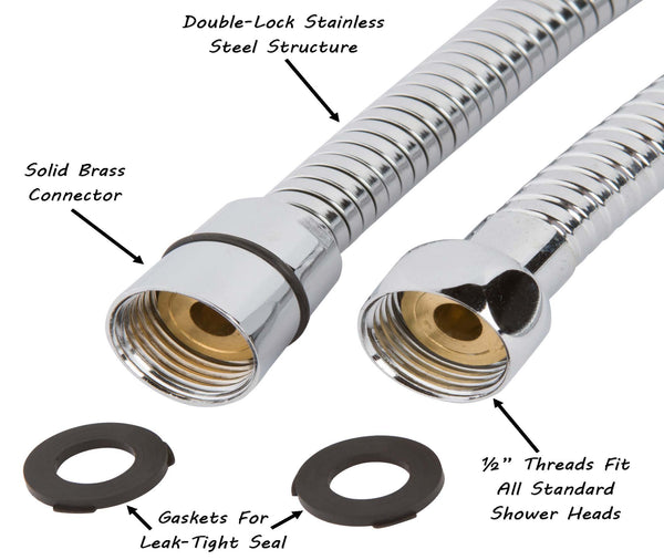 60 Inch Flexible Shower Hose