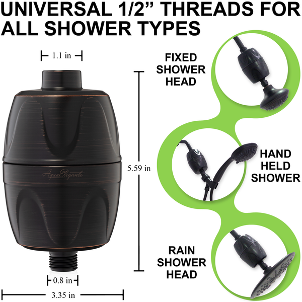High Output Shower Filter