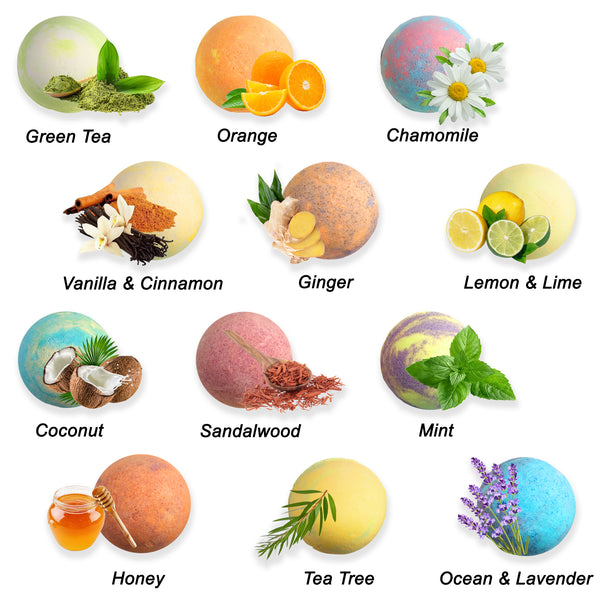 Luxury Bath Bombs for Women