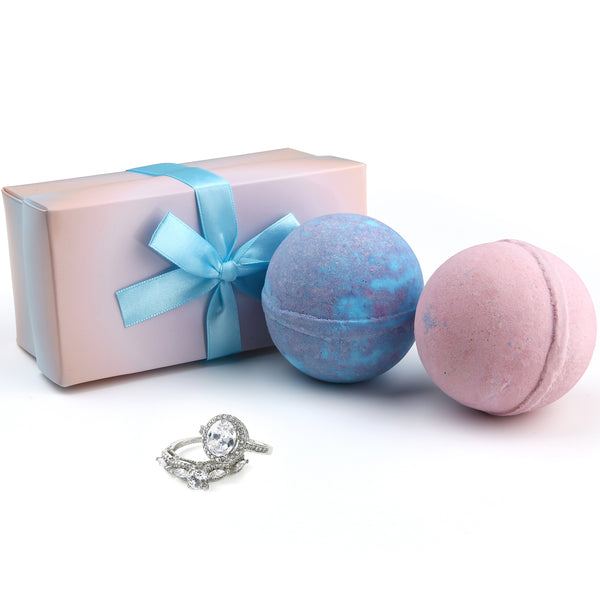Bath Bombs with Jewelry Inside
