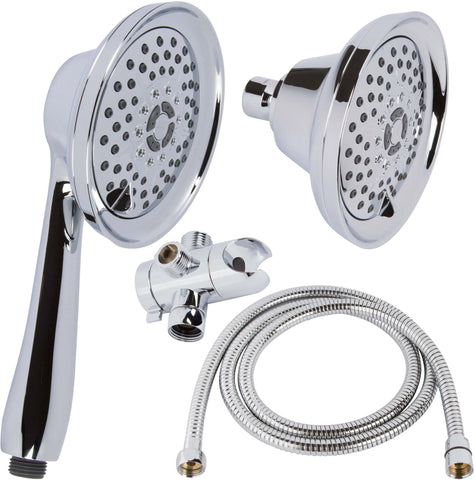 Massage & Mist Dual Shower Head Combo