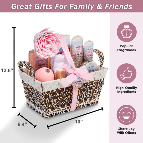 Spa Gift Baskets for Women (Set 3)