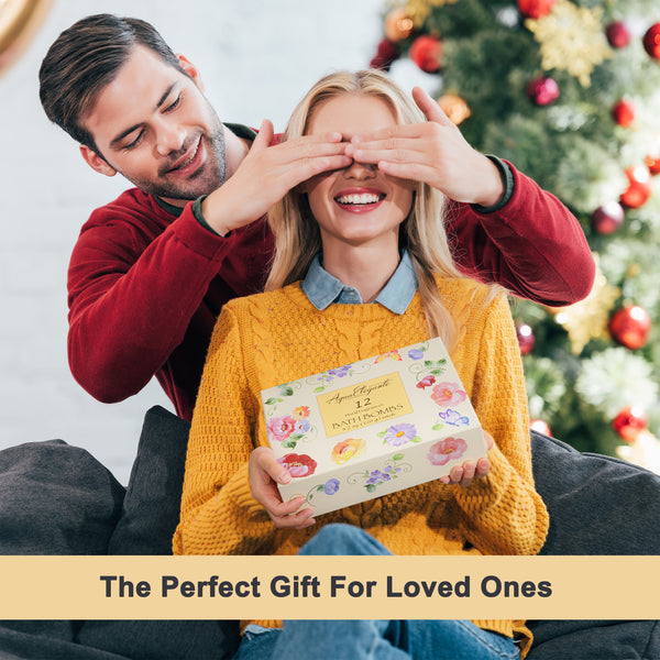 Flower Bath Bombs Gift Set