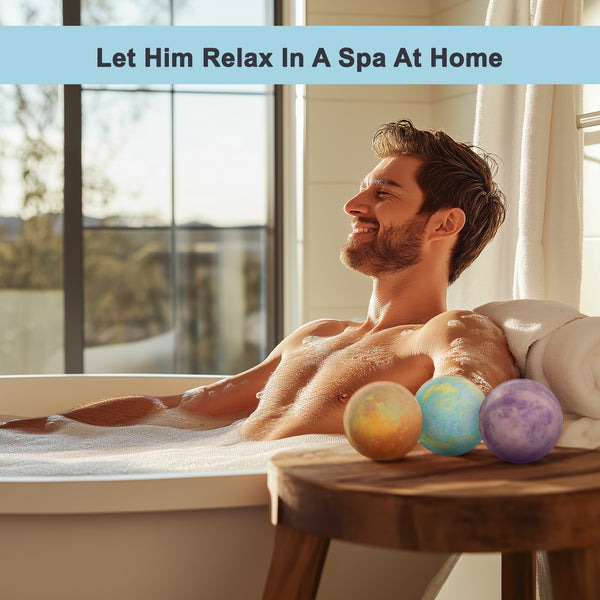 Luxury Bath Bombs for Men