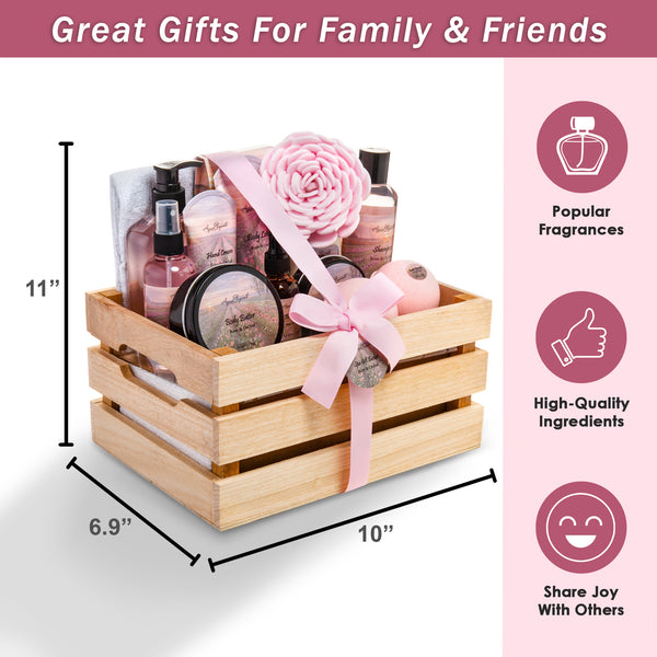 Spa Gift Baskets for Women (Set 5)