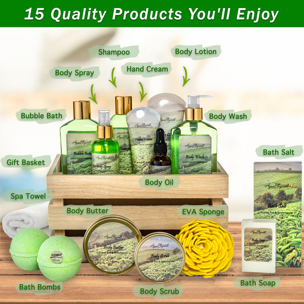 Spa Gift Baskets for Women (Set 5)