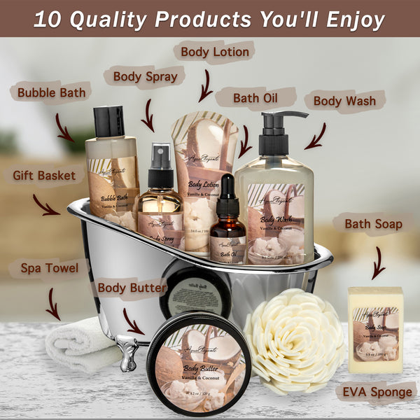 Spa Gift Baskets for Women (Set 2)