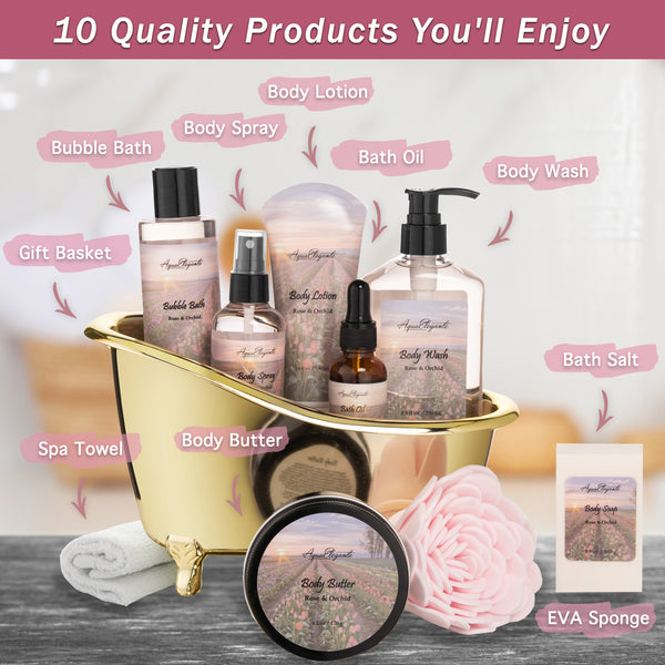 Spa Gift Baskets for Women (Set 2)