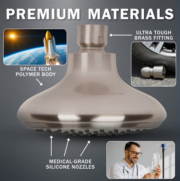 4 Inch High Flow Shower Head