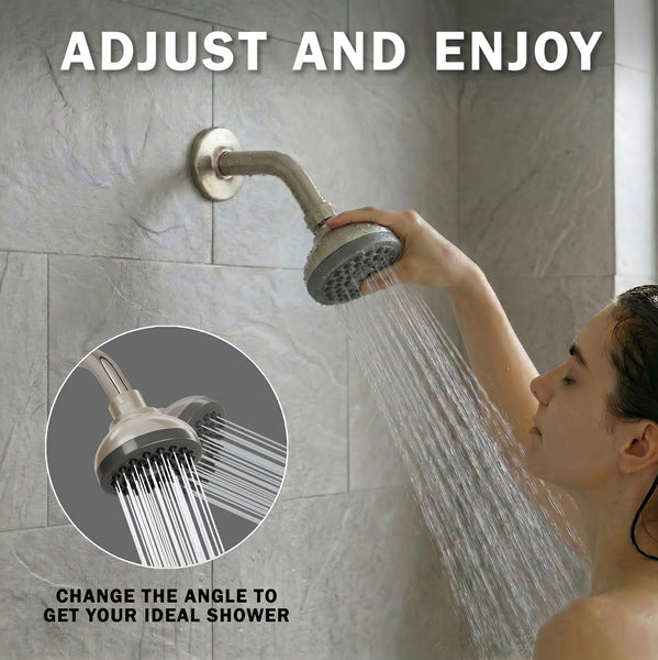 Pressure Boosting Shower Head