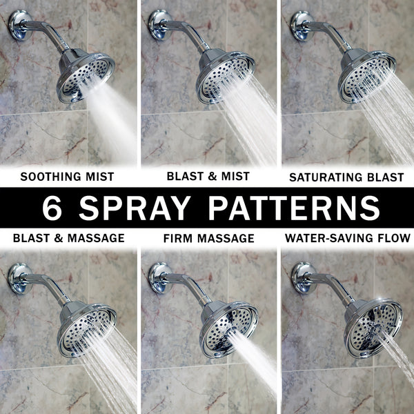Massage & Mist Shower Head