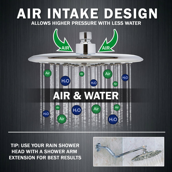 9 Inch Luxury Rain Shower Head