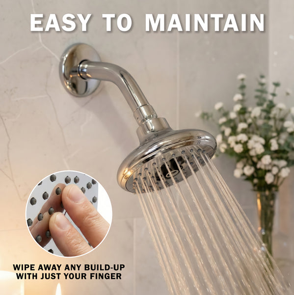 4 Inch High Flow Shower Head