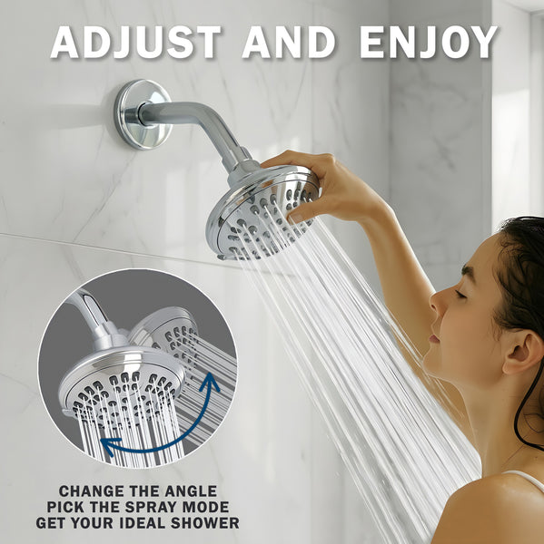 6 Function Luxury Shower Head