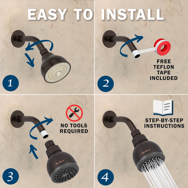 3 Inch High Pressure Shower Head