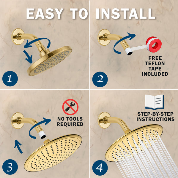 Waterfall Shower Head