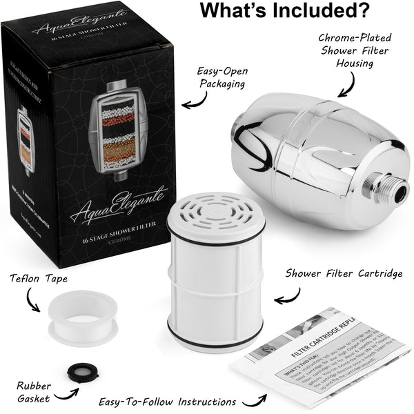16-Stage Shower Filter
