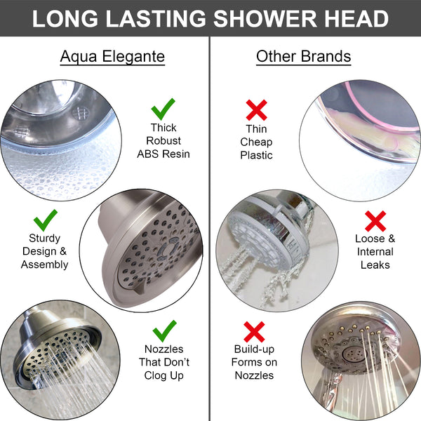 Massage & Mist Shower Head
