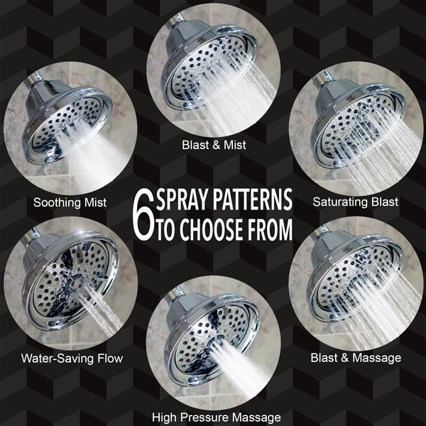 Massage & Mist Shower Head