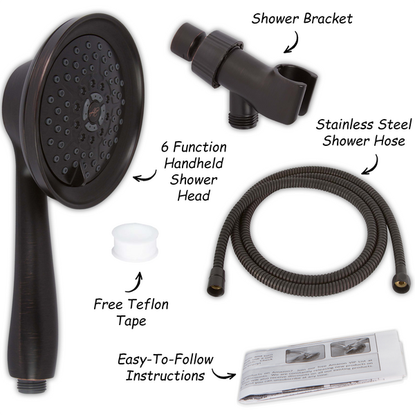 Massage & Mist Handheld Shower Head