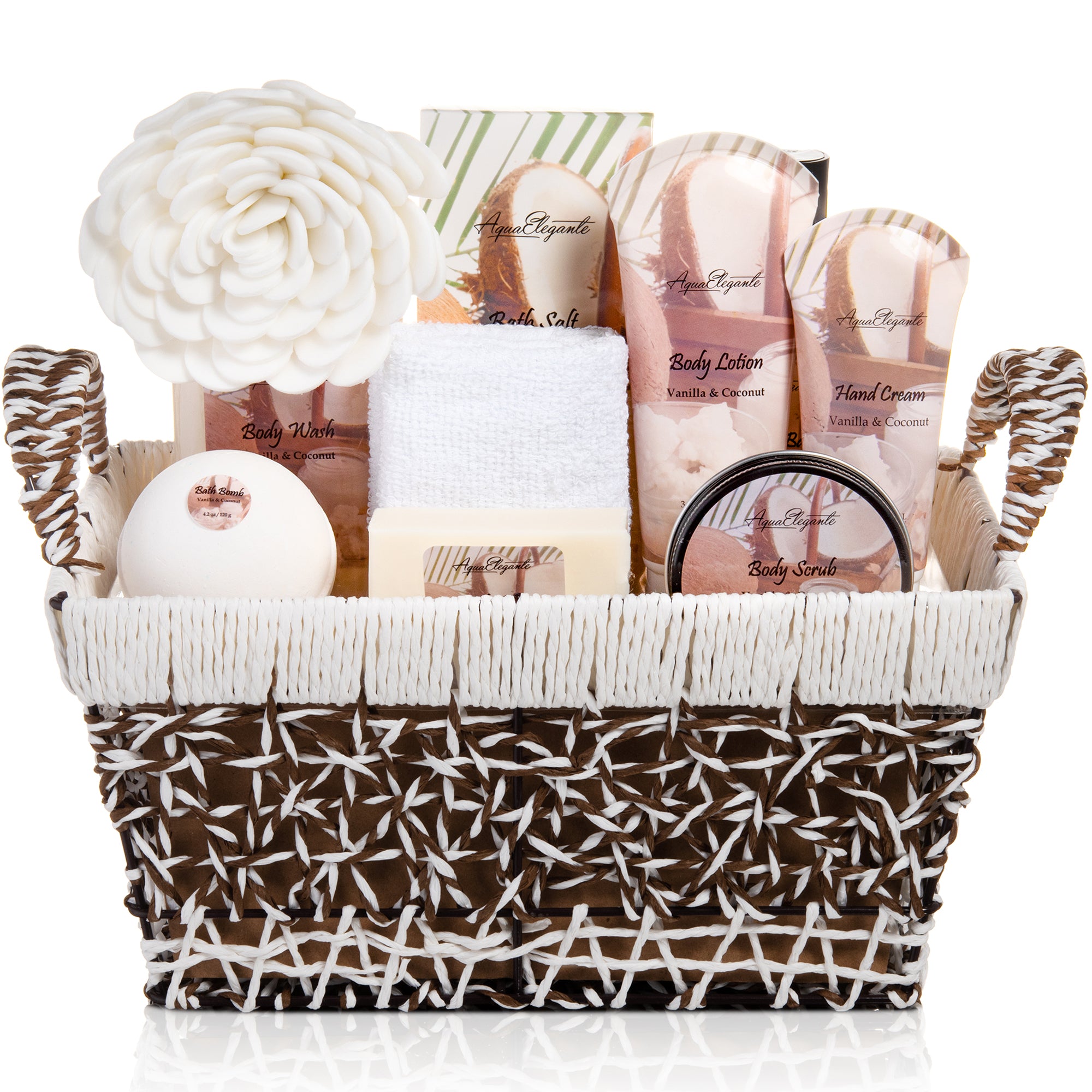 Christmas Spa Gift For Mom, Self-Care Spa Set For Mom, Best Mom Spa Gift  Basket, Spa Kit For Mom with Bath Bomb, Handmade Soap, Body Lotion, Mom Spa