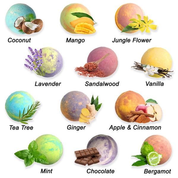 Luxury Bath Bombs for Men