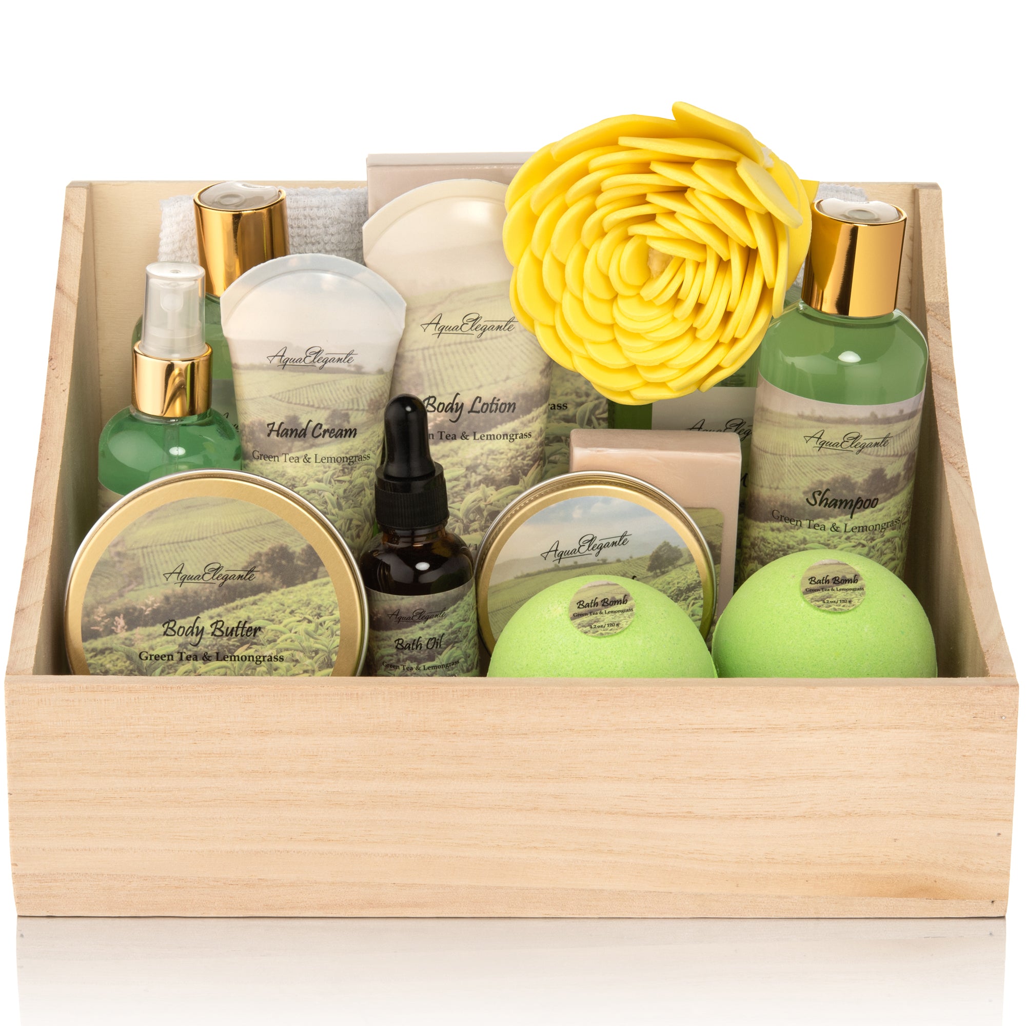 Argan Oil & Champagne Gift Set - Spa Gifts For Her Baskets