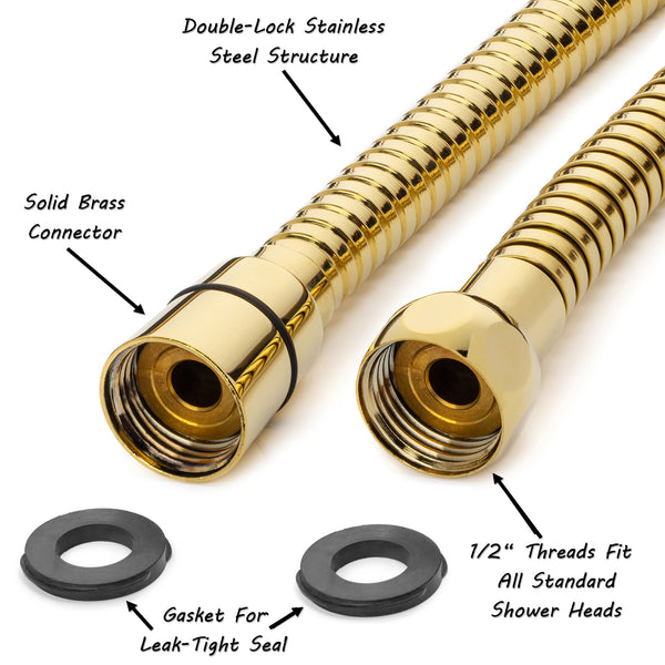 60 Inch Flexible Shower Hose